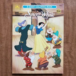 Little Golden Book Disney Snow White Coloring Book